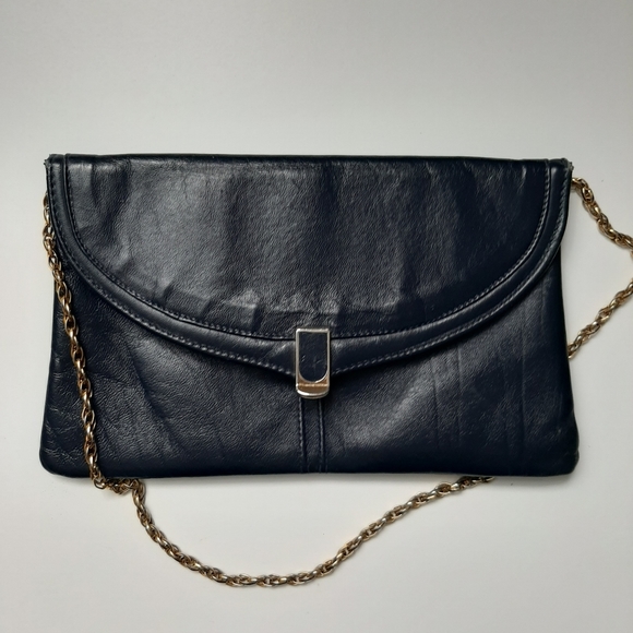 2/$30 Jane Shelton leather shoulder bag